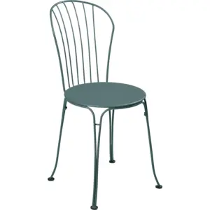 Lot de 2 Chaises Empilables Opéra+ en Acier FERMOB Métal pas cher