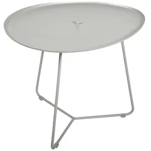 Table Basse Plateau Amovible Cocotte en Acier et Aluminium FERMOB Métal pas cher