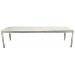 Table Rectangulaire Extensible 149/299 x 100 cm Ribambelle en Aluminium FERMOB  Métal