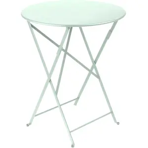 Table pliante BISTRO ronde - A7 menthe glaciale - Ø 60 cm Fermob pas cher