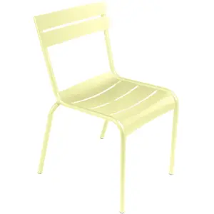 Chaise LUXEMBOURG - A6 citron givré Fermob pas cher