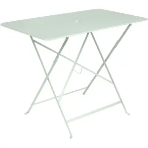Table Rectangulaire Pliante 97 x 57 cm Bistro en Acier FERMOB Métal pas cher