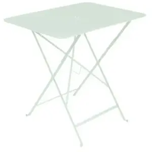 Table Rectangulaire Pliante 77 x 57 cm Bistro en Acier FERMOB  Métal pas cher
