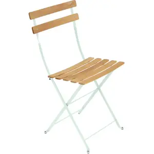 Chaise pliante BISTRO Naturel - A7 menthe glaciale Fermob pas cher