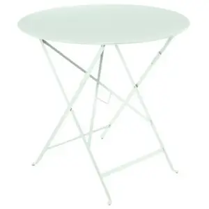 Fermob - Table ronde Bistro - Vert - Acier laqué - Designer Studio Fermob pas cher