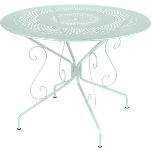 Table Ronde Ø96 cm Montmartre en Acier FERMOB Métal pas cher