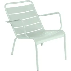 Chaise basse LUXEMBOURG - A7 menthe glaciale Fermob pas cher