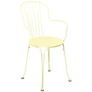 Lot de 2 Fauteuils Empilables Opéra+ en Acier FERMOB Métal pas cher