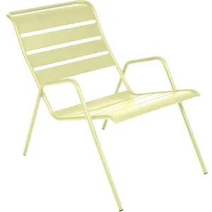 Fermob - Fauteuil empilable Monceau - Jaune - Acier peint - Designer S... pas cher