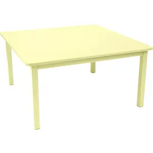 Table Carrée 143 x 143 cm Craft en Acier FERMOB Métal pas cher