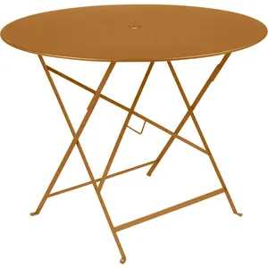 Table pliante BISTRO ronde - D2 Pain d'épices - Ø 96 cm Fermob pas cher