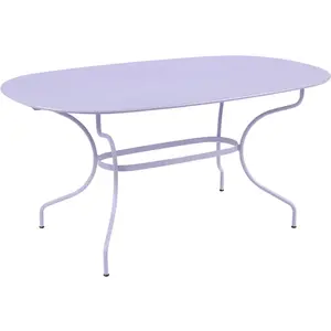 Table Ovale 160 x 90 cm Opéra+ en Acier FERMOB  Métal pas cher