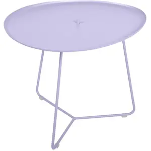 Table Basse Plateau Amovible Cocotte en Acier et Aluminium FERMOB Méta...