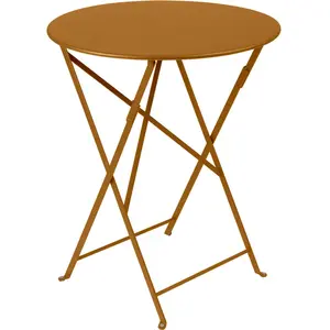 Table pliante BISTRO ronde - D2 Pain d'épices - Ø 60 cm Fermob pas cher