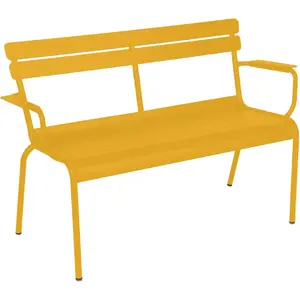Banc de jardin LUXEMBOURG 2 places - C6 Miel structure FermobVendu parmade-in-design