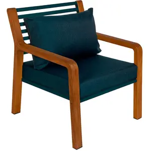 Fauteuil SOMERSET - 21 bleu acapulco Fermob pas cher