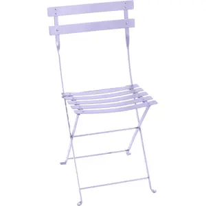 Lot de 2 Chaises Pliantes Bistro Métal en Acier FERMOB Métal pas cher