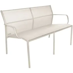 Fermob - Banquette empilable Cadiz - Gris - Toile Batyline - Designer ... pas cher
