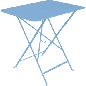 Table Rectangulaire Pliante 77 x 57 cm Bistro en Acier FERMOB  Métal