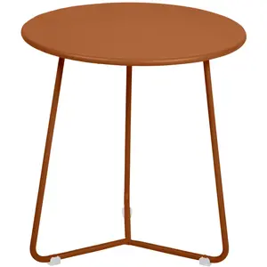 Table Basse Ronde Ø34,5 cm Cocotte en Acier FERMOB Métal pas cher