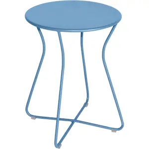 Fermob - Tabouret Cocotte - Bleu - Acier - Designer Studio Fermob