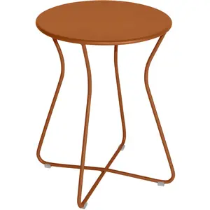 Fermob - Tabouret Cocotte - Orange - Acier - Designer Studio Fermob pas cher