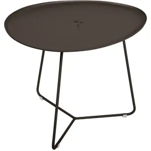Fermob - Table basse Cocotte - Marron - Aluminium - Designer Studio Fe... pas cher