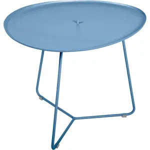 Fermob - Table basse Cocotte - Bleu - Aluminium - Designer Studio Ferm... pas cher