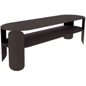 Fermob - Table basse Bebop - Marron - Aluminium - Designer Tristan Loh...