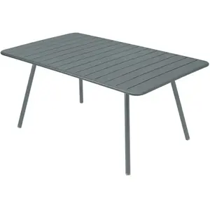 Comparateur de prix : Fermob Table 165x100 Luxembourg Gris Orage