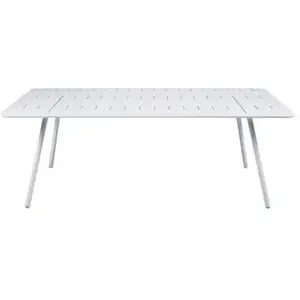 Fermob Table 207x100 Luxembourg Blanc Coton pas cher