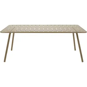 Fermob Table 207x100 Luxembourg Muscade pas cher