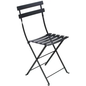Fermob - Chaise pliante Bistro - Noir - Acier laqué - Designer Studio Fermob pas cher