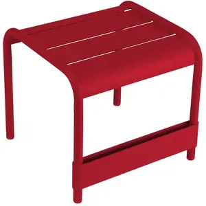 Comparateur de prix : Fermob - Table d'appoint Luxembourg - Rouge - Aluminium laqué - Designer Frédéric Sofia
