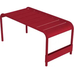Comparateur de prix : Fermob Grande Table Basse Banc De Jardin Luxembourg Piment