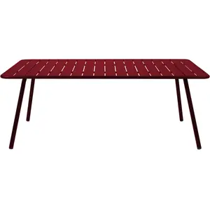 Comparateur de prix : Table Rectangulaire 207 x 100 cm Luxembourg en Aluminium FERMOB  Métal