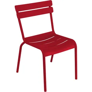 Lot de 2 Chaises Empilables Luxembourg en Aluminium FERMOB Métal pas cher