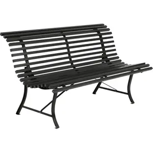 Comparateur de prix : Banc LOUISIANE - 150 x 80 x 72 cm - 42 réglisse Fermob