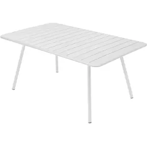 Comparateur de prix : Fermob Table 165x100 Luxembourg Blanc Coton