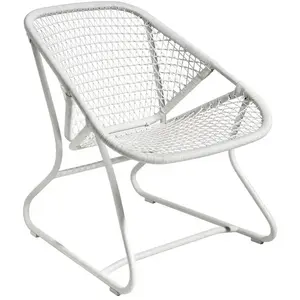 Fauteuil SIXTIES - 01 blanc coton Fermob pas cher