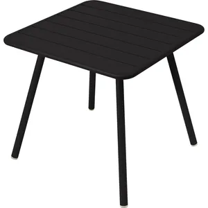 Table LUXEMBOURG - 80 x 80 cm - 42 réglisse Fermob pas cher