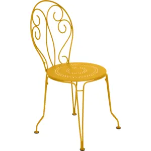 Lot de 2 Chaises Empilables Montmartre en Acier FERMOB  Métal pas cher