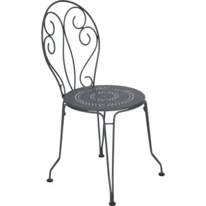 Lot de 2 Chaises Empilables Montmartre en Acier FERMOB Métal pas cher