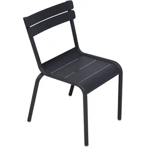 Chaise enfant LUXEMBOURG - 47 anthracite mat Fermob pas cher