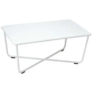 Fermob Table Basse Croisette Blanc pas cher
