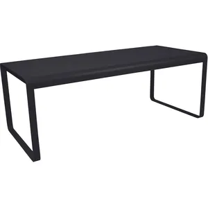 Comparateur de prix : Table BELLEVIE - 196 x 92 cm - 47 anthracite mat Fermob