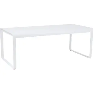 Table Rectangulaire 196 x 90 cm Bellevie en Aluminium FERMOB Métal pas cher