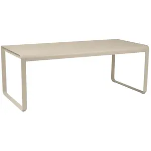Table Rectangulaire 196 x 90 cm Bellevie en Aluminium FERMOB Métal pas cher