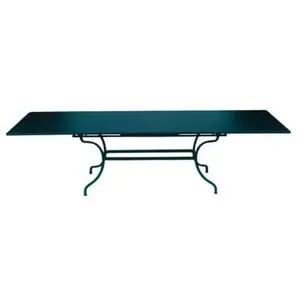 Table Rectangulaire à Rallonges 200/300 x 100 cm Romane en Acier FERMOB  Métal