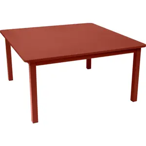 Table Carrée 143 x 143 cm Craft en Acier FERMOB Métal pas cher